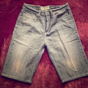 ECKO UNLIMITED HANG EM HIGH JEAN SHORTS sz 34